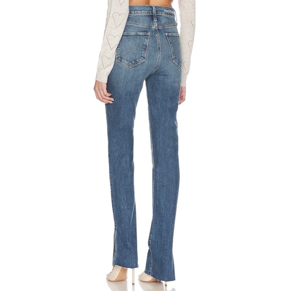 New Favorite Daughter The Valentina Tower Super High Rise Jeans in Medium Indigo - Picture 4 of 13